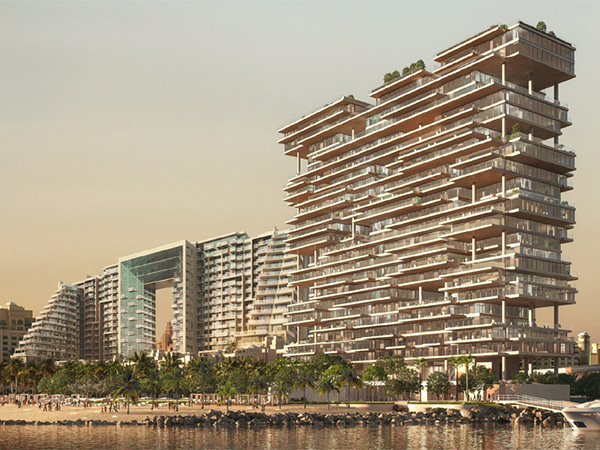 أمنيات العقارية تسلط الضوء على التصميم الداخلي لشقة 4 غرف نوم في مشروع ون بالم